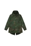 Wattierter AOP Unisex-Parka
