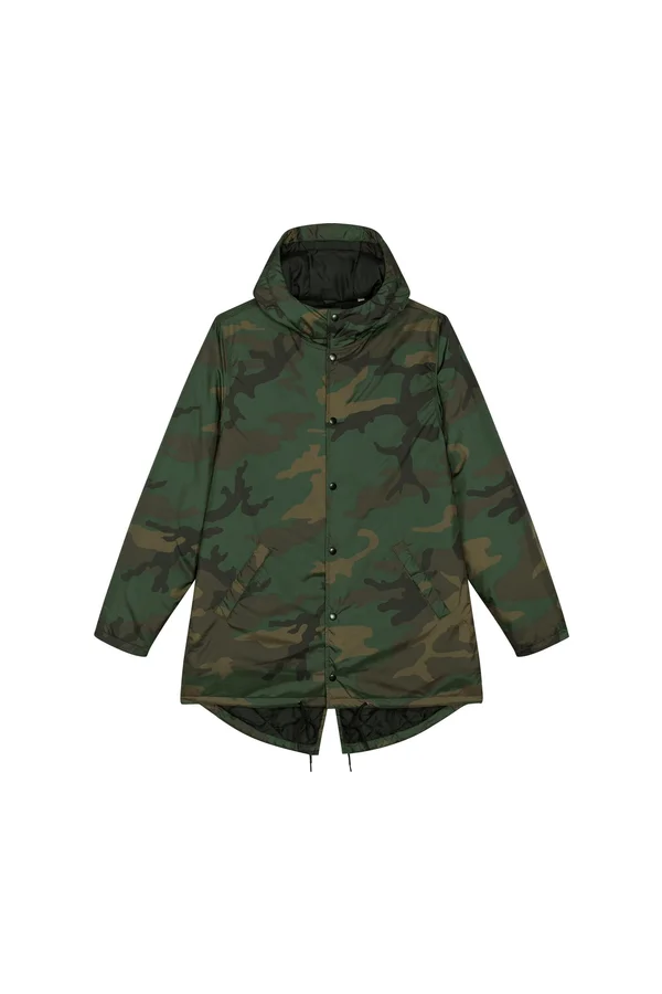Wattierter AOP Unisex-Parka