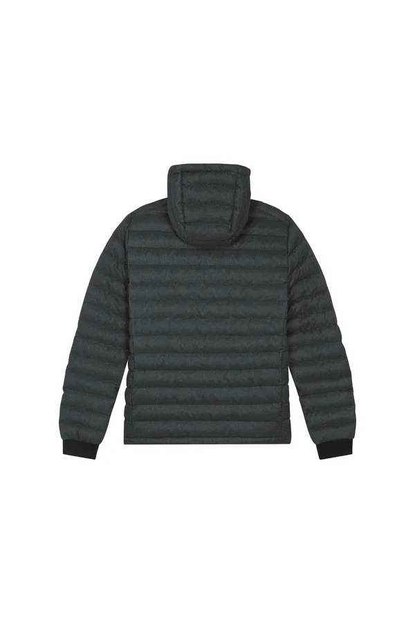 Wollähnliche wattierte Herrenjacke