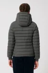 Wollähnliche wattierte Damenjacke
