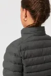 Wollähnliche wattierte Damenjacke