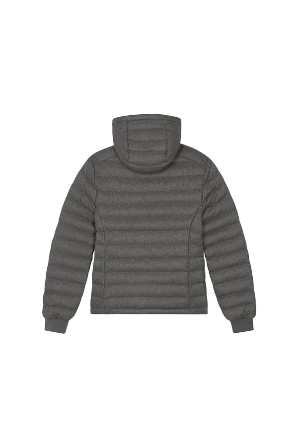 Wollähnliche wattierte Damenjacke
