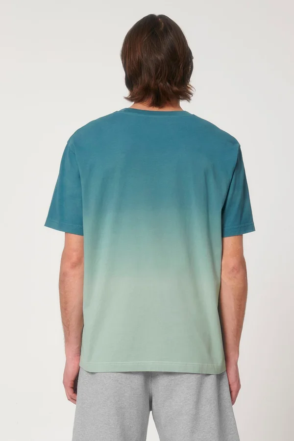 Lässiges tauchgefärbtes Unisex-T-Shirt