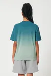Lässiges tauchgefärbtes Unisex-T-Shirt
