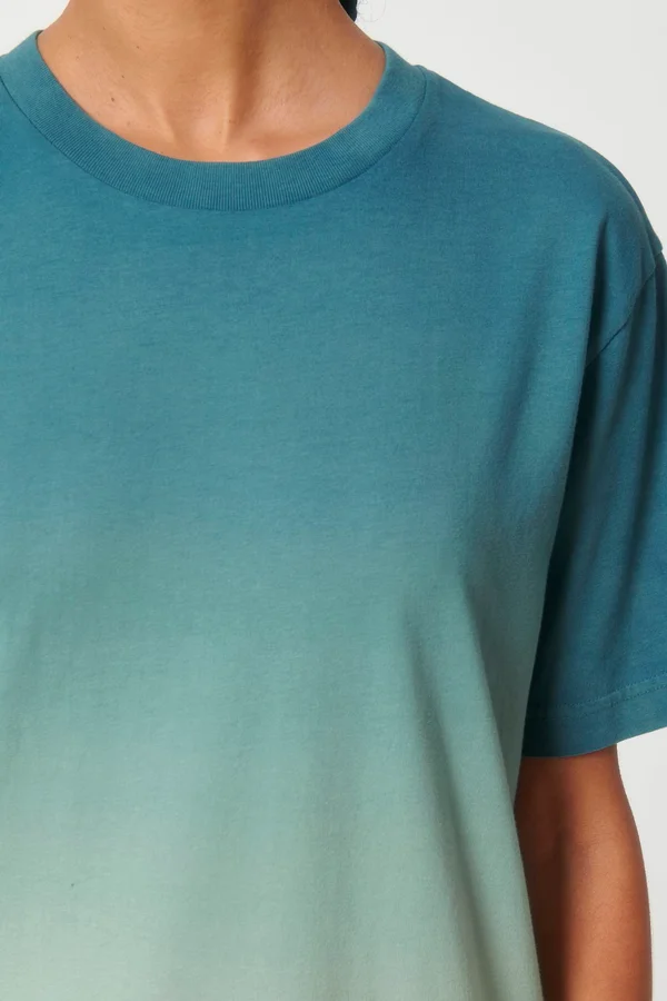 Lässiges tauchgefärbtes Unisex-T-Shirt