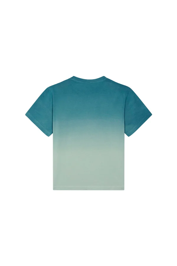 Lässiges tauchgefärbtes Unisex-T-Shirt