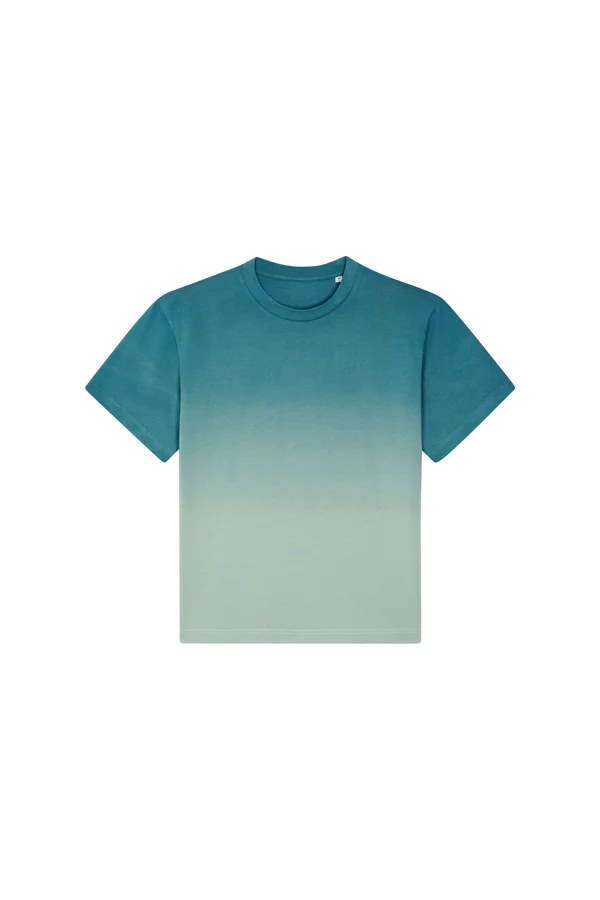 Lässiges tauchgefärbtes Unisex-T-Shirt