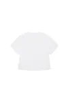 Das Oversized Damen-T-Shirt mit gekrempelten Ärmeln