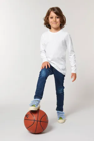 Iconic Kinder T-Shirt mit langen Ärmeln