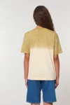 Dip Dye Unisex-T-Shirt mit lässiger Passform im Aged-Look