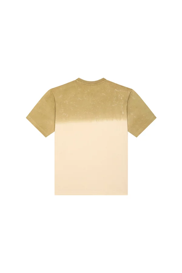Dip Dye Unisex-T-Shirt mit lässiger Passform im Aged-Look