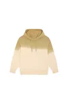 Dip Dye Unisex-Kapuzensweatshirt mit lässiger Passform im Aged-Look
