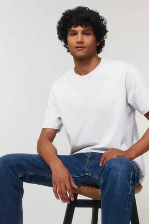 Unisex-T-Shirt in schwerer Qualität