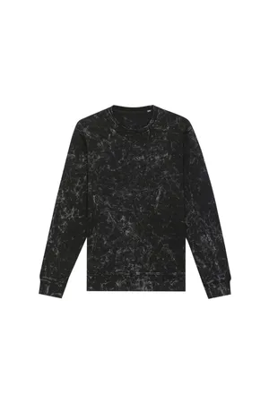 Unisex-Sweatshirt Splatter mit Rundhalsausschnitt