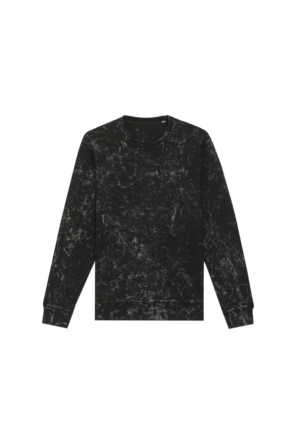 Unisex-Sweatshirt Splatter mit Rundhalsausschnitt