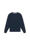 Unisex-Sweatshirt mit V-Ausschnitt