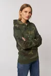 Unisex batik Sweatshirt mit Rundhalsausschnitt