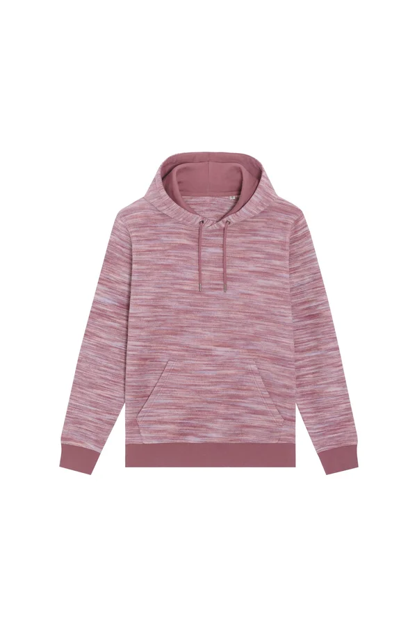 Unisex-Hoodie-Sweatshirt Space Dye