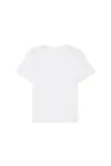 Unisex-T-Shirt mit unversäuberten Säumen