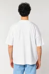 Unisex T-shirt mit stehkragen