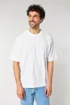 Unisex T-shirt mit stehkragen