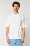 Unisex T-shirt mit stehkragen