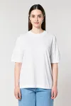 Unisex T-shirt mit stehkragen