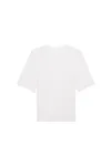 Unisex T-shirt mit stehkragen