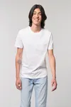 Unisex T-shirt mit Brusttasche