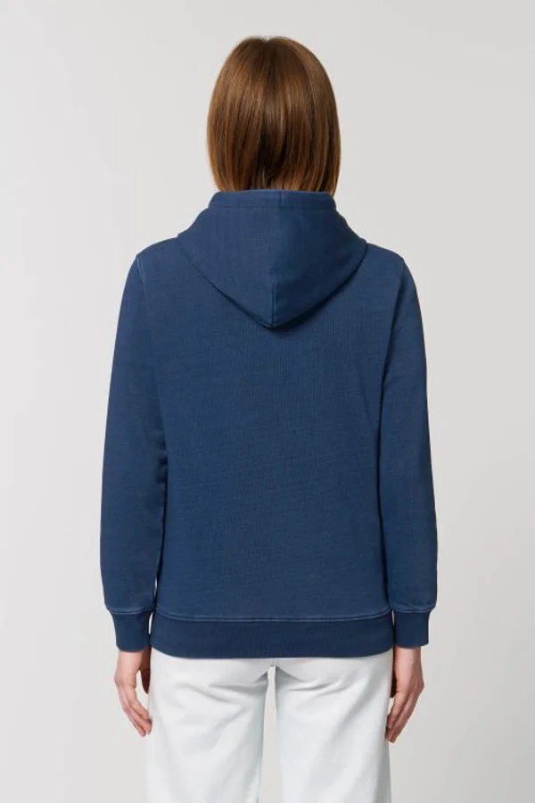 Unisex Denim Kapuzensweat