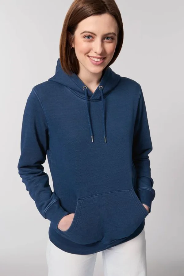 Unisex Denim Kapuzensweat