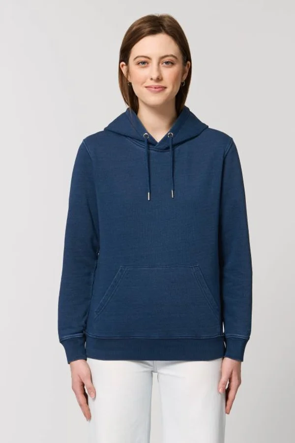 Unisex Denim Kapuzensweat