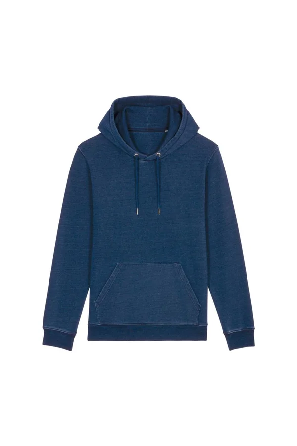 Unisex Denim Kapuzensweat