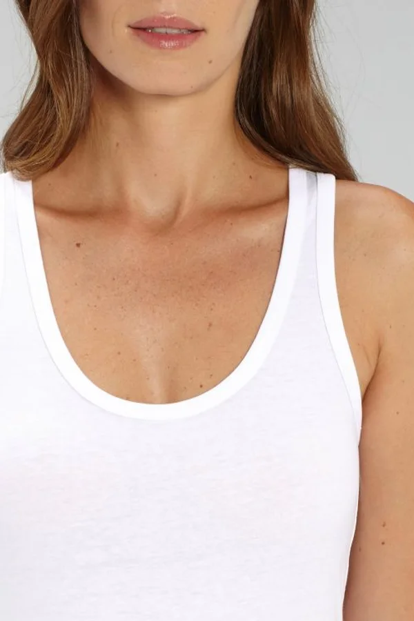 Enganliegendes Damen-Tanktop