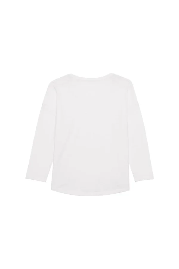 Damen 3/4-Ärmel-T-Shirt mit abgesenkter Schulter
