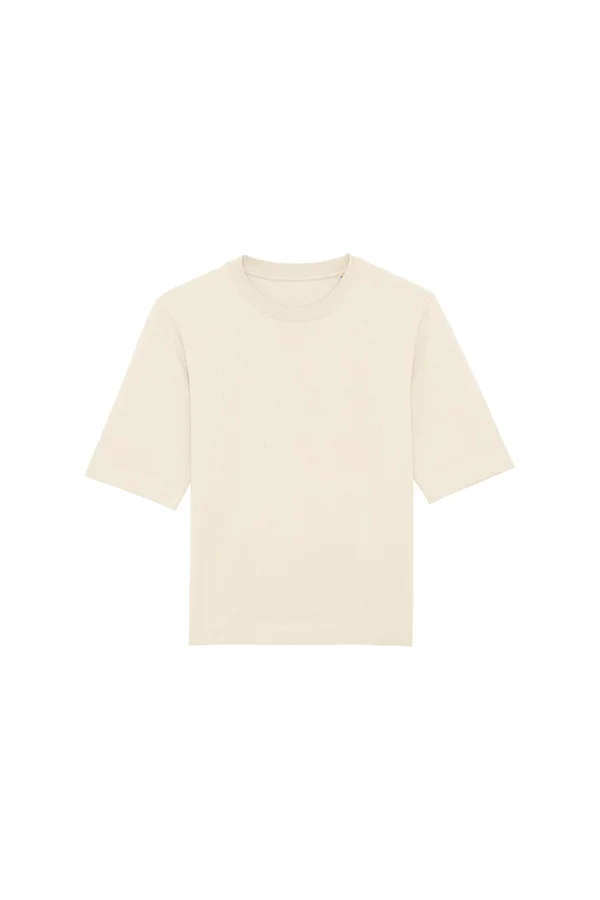 Damen dickes boxy T-shirt