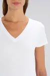 Damen T-Shirt mit V-Ausschnitt