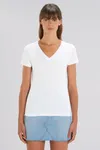 Damen T-Shirt mit V-Ausschnitt