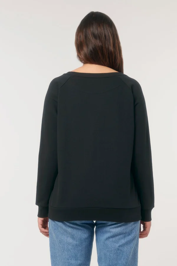 Locker sitzendes Damen Sweatshirt