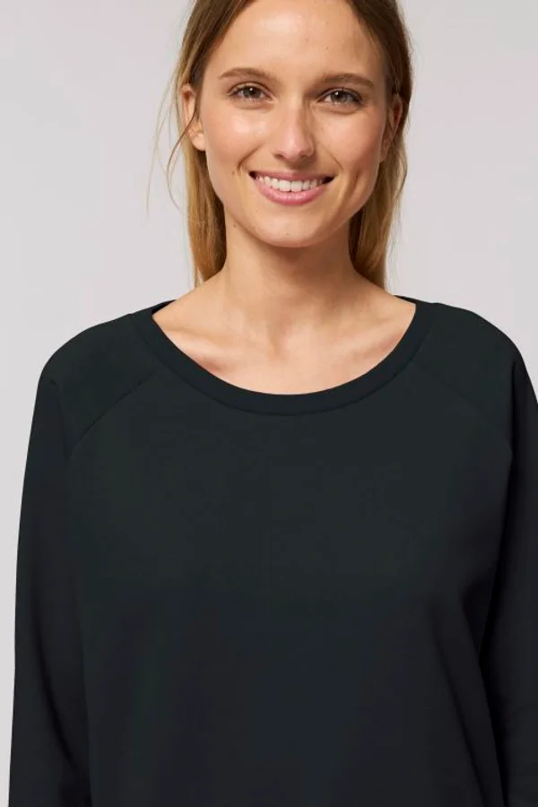 Locker sitzendes Damen Sweatshirt
