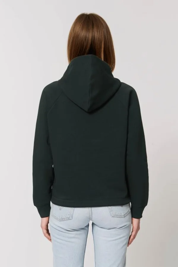 Kurzer Damen Kapuzensweat