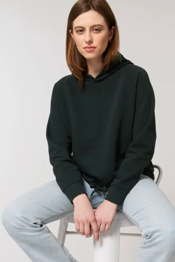 Kurzer Damen Kapuzensweat