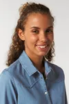 Damen Jeanshemd