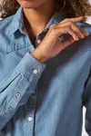 Damen Jeanshemd