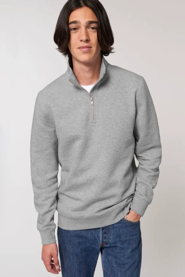 Herren Sweatshirt mit Reißverschluss