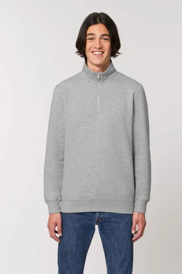 Herren Sweatshirt mit Reißverschluss
