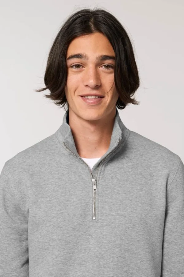 Herren Sweatshirt mit Reißverschluss
