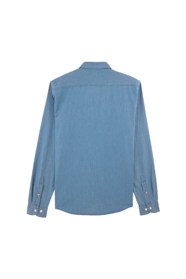 Herren Jeanshemd