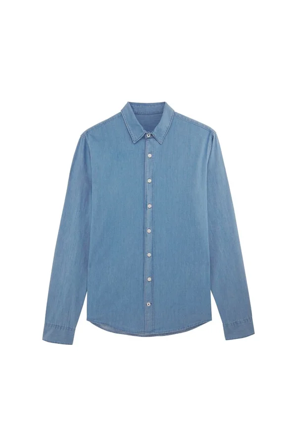 Herren Jeanshemd