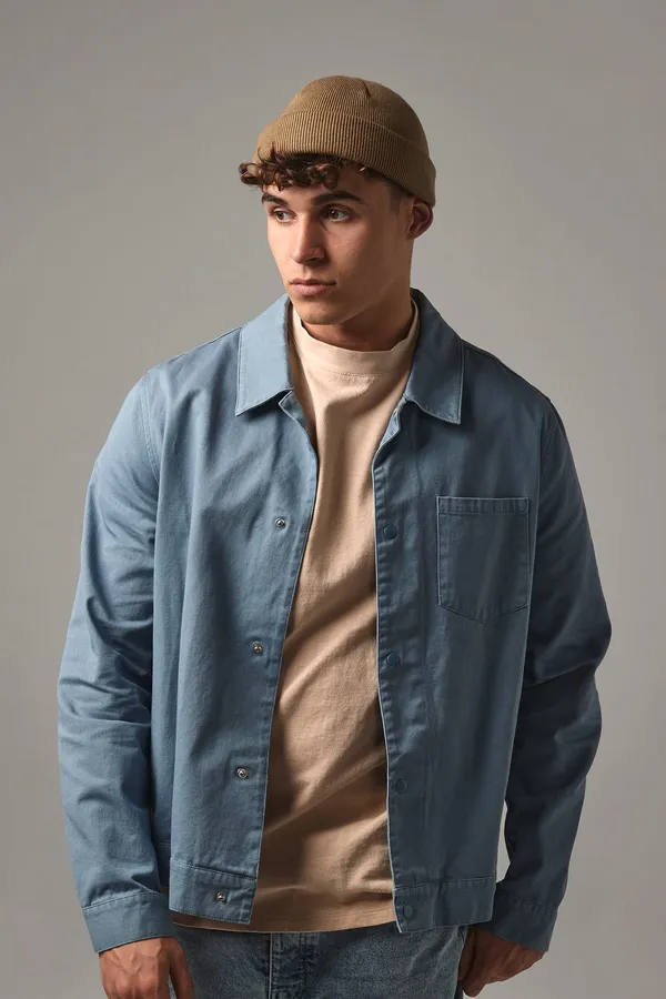 Recycled fisherman-style beanie